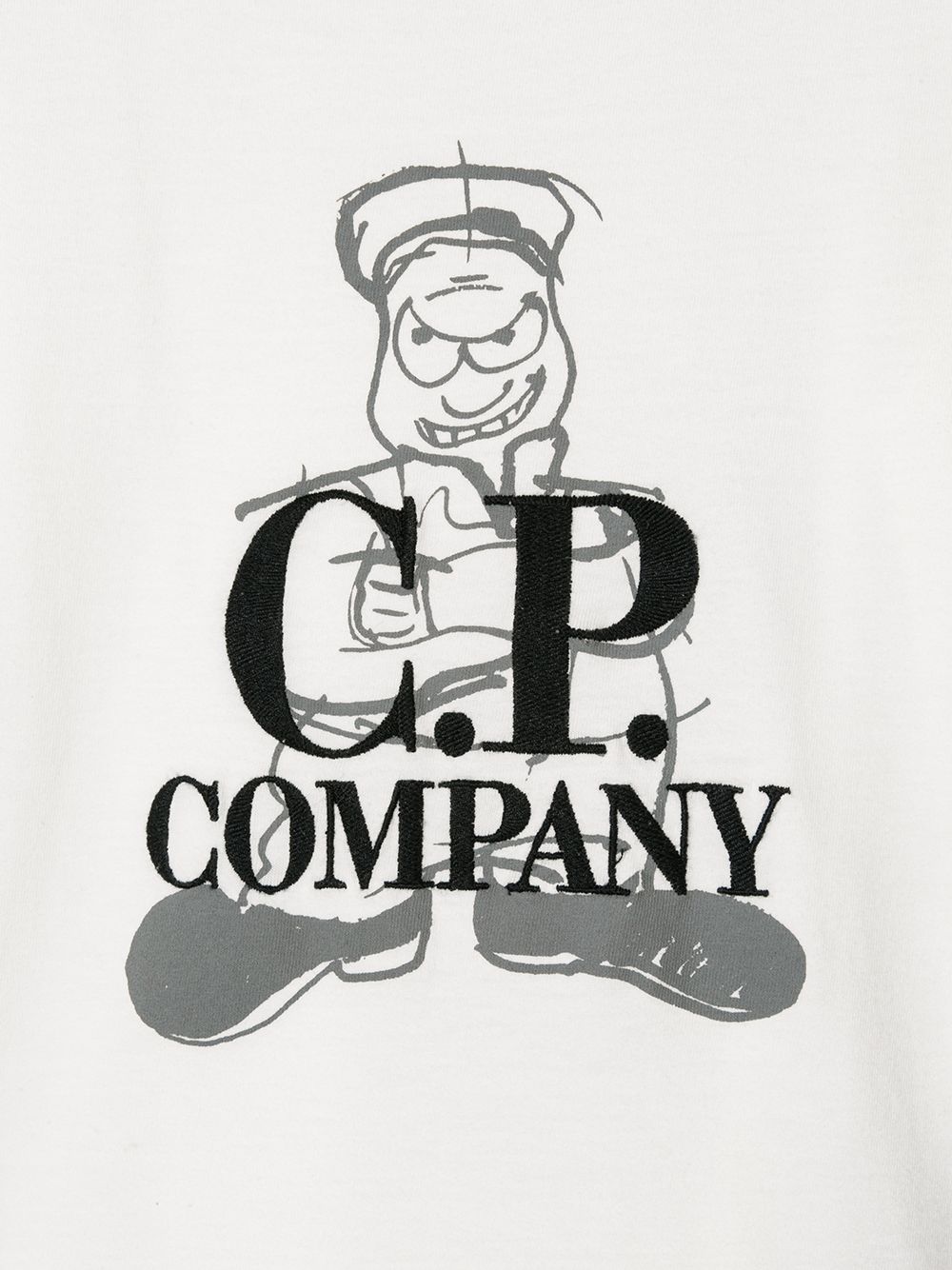 фото Cp Company Kids футболка с логотипом