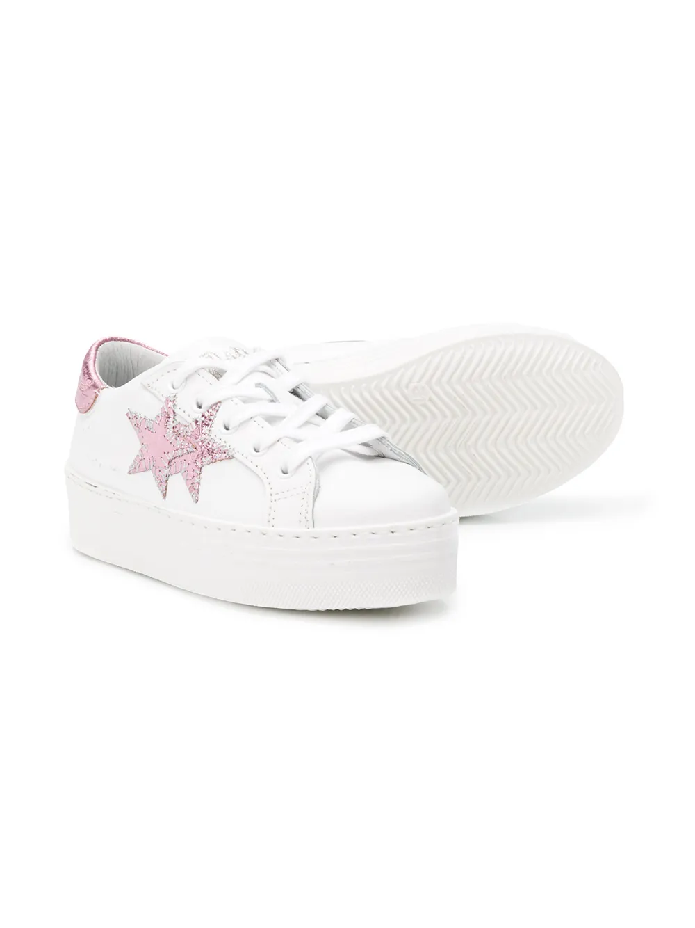 star patch sneakers