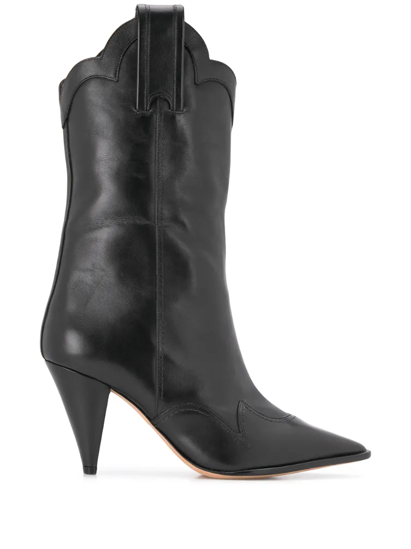 ankle length cowboy boots