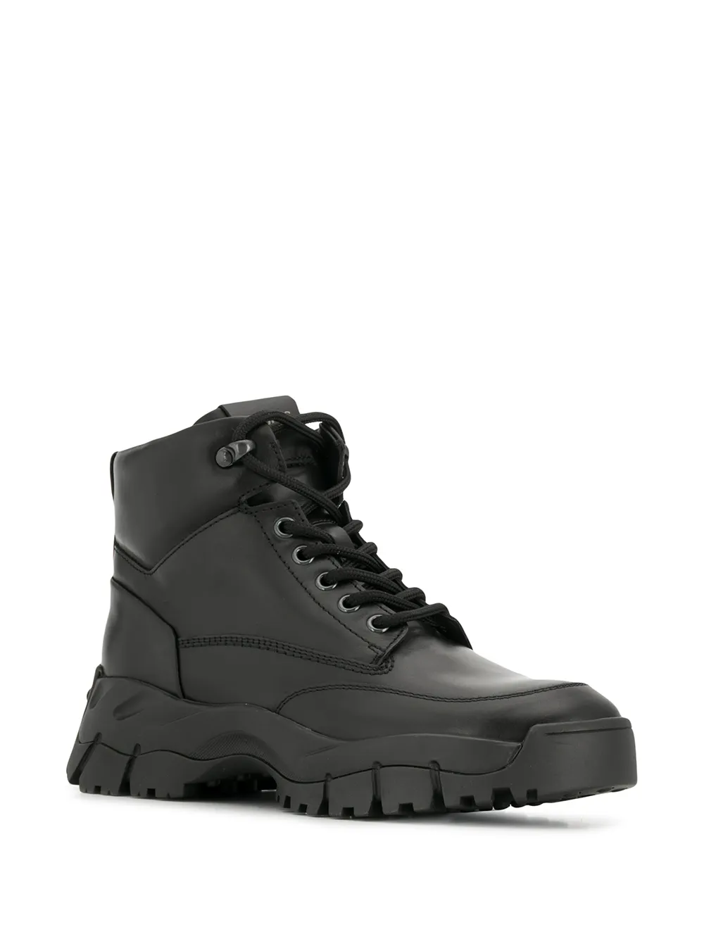 Tod's trekking style ankle boots Black