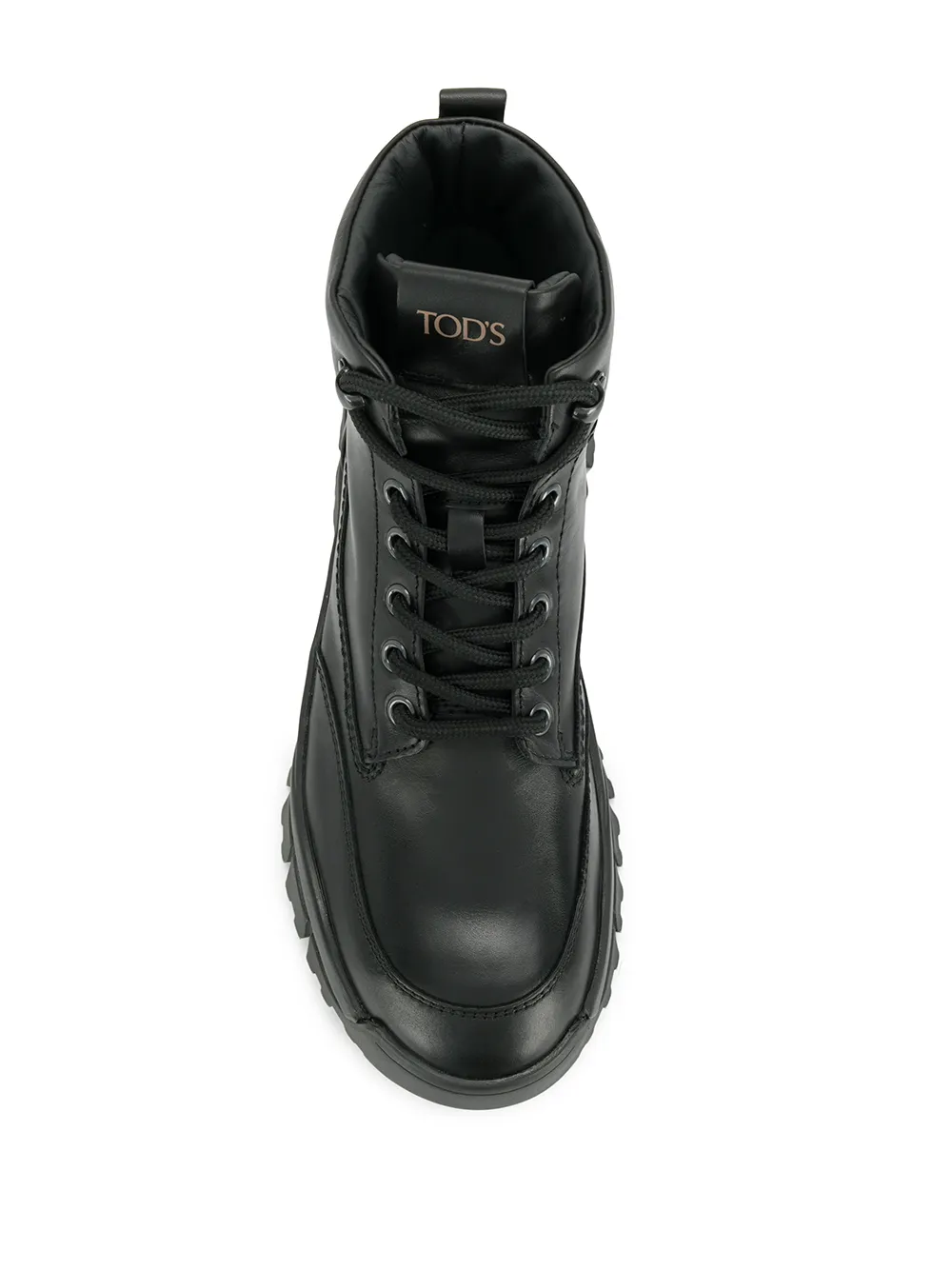 Tod's trekking style ankle boots Black