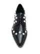Dolce & Gabbana embellished perforated lace-up shoes