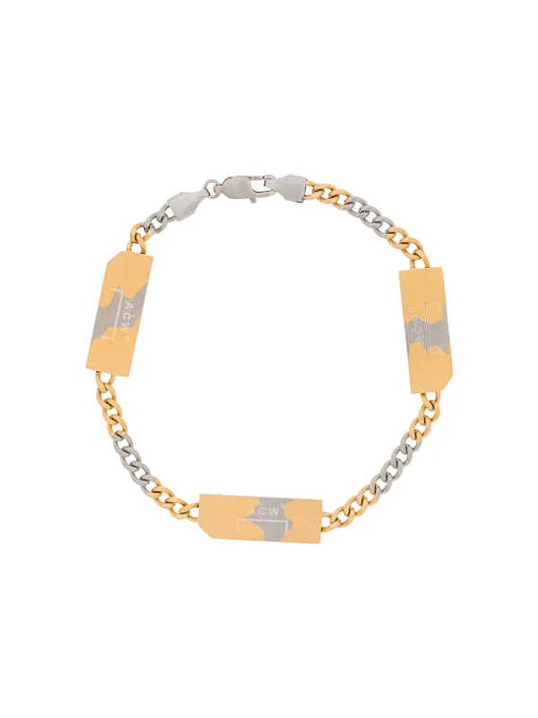 A Cold Wall Engraved Charm Bracelet Aw19 Farfetch A Cold Wall Engraved Charm Bracelet