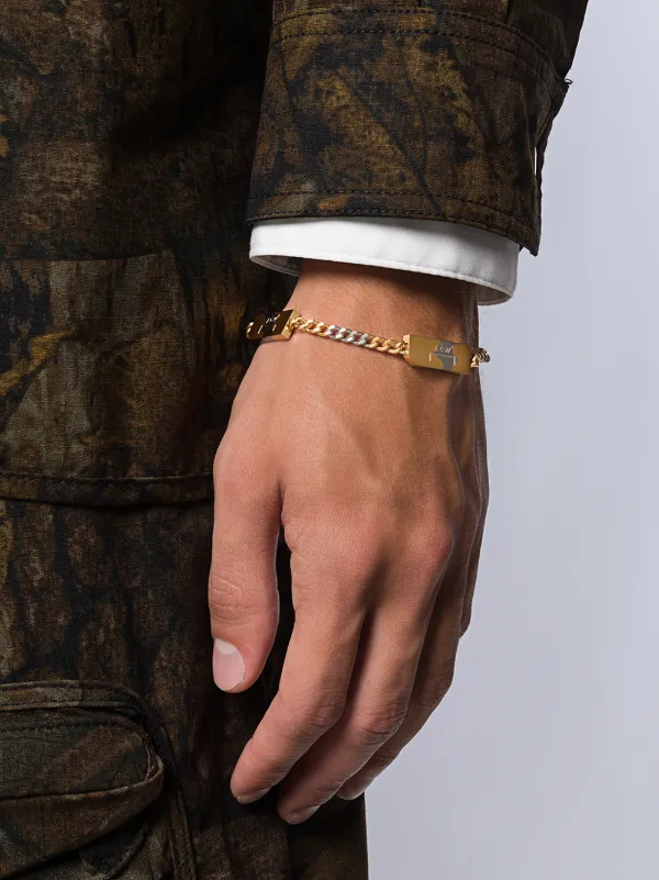 A Cold Wall Engraved Charm Bracelet Aw19 Farfetch A Cold Wall Engraved Charm Bracelet