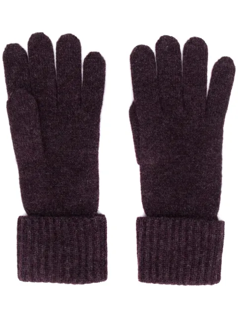 N•peal Gerippte Handschuhe In Purple