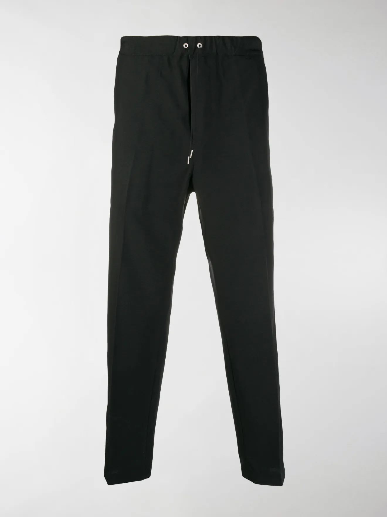 OAMC cropped drawstring trousers black | MODES