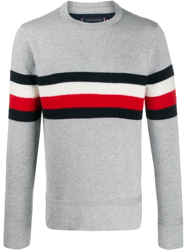 striped sweater tommy hilfiger
