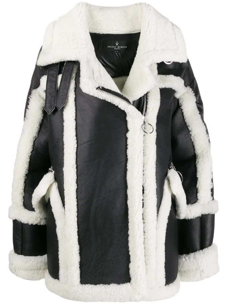Nicole Benisti Coats SHEARLING PUFFER COAT