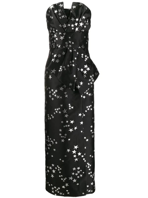 black column gown