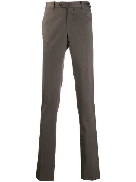 Click to view more detailed imagery on our partner's website Pt01 Woven Straight-leg Trousers In Grey