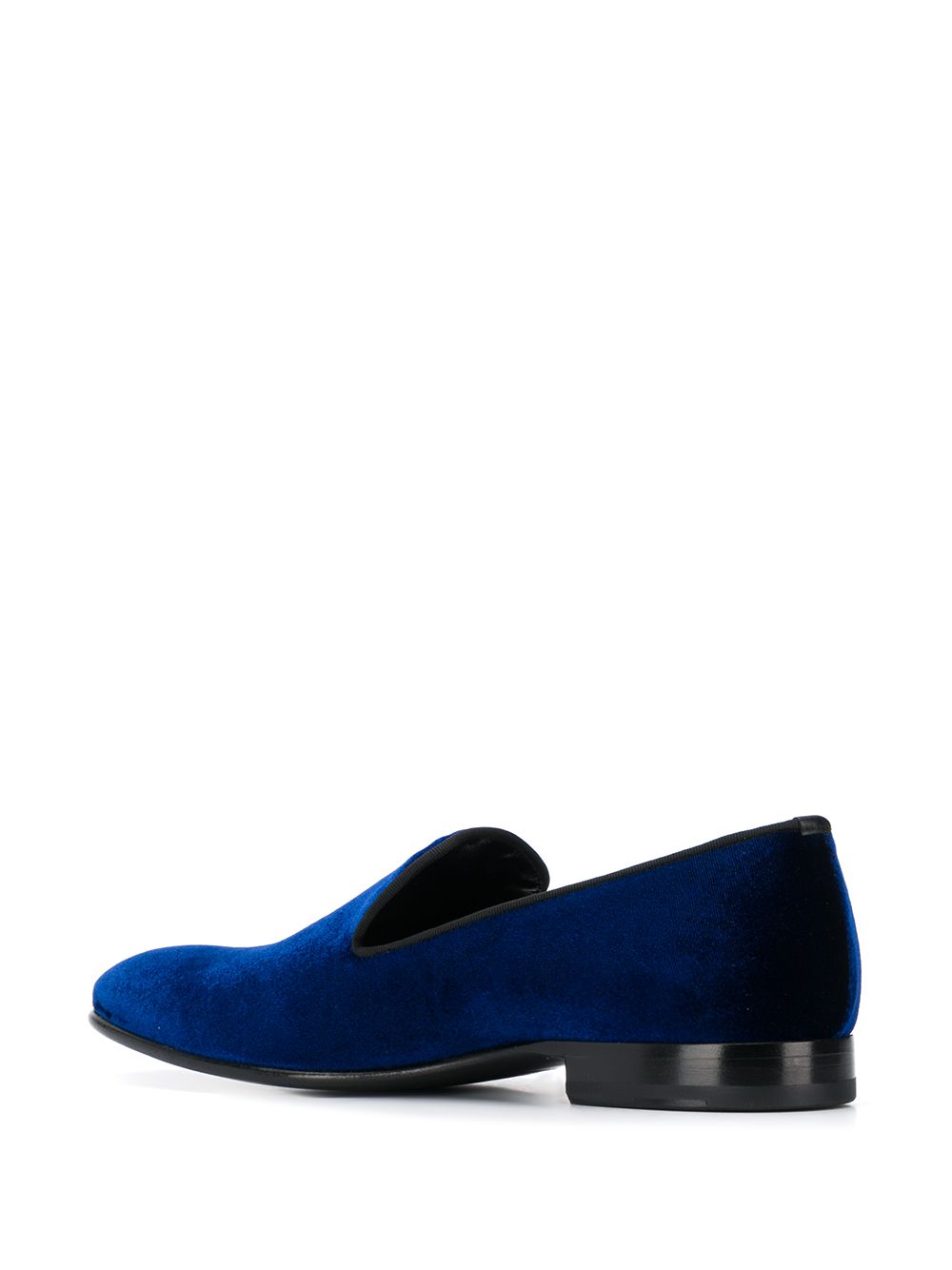 Shop Scarosso Albert velvet loafers with Express Delivery - FARFETCH
