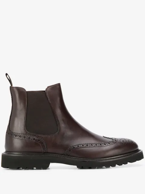 Scarosso botines con puntera redonda