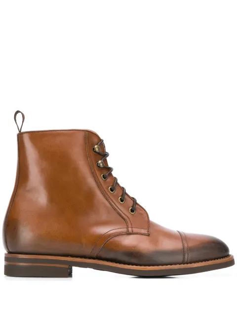 Scarosso Paolo Caramello lace-up boots
