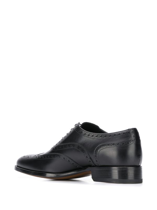 Black oxford hot sale brogue shoes