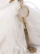 Jimmy Choo Callie feather bag