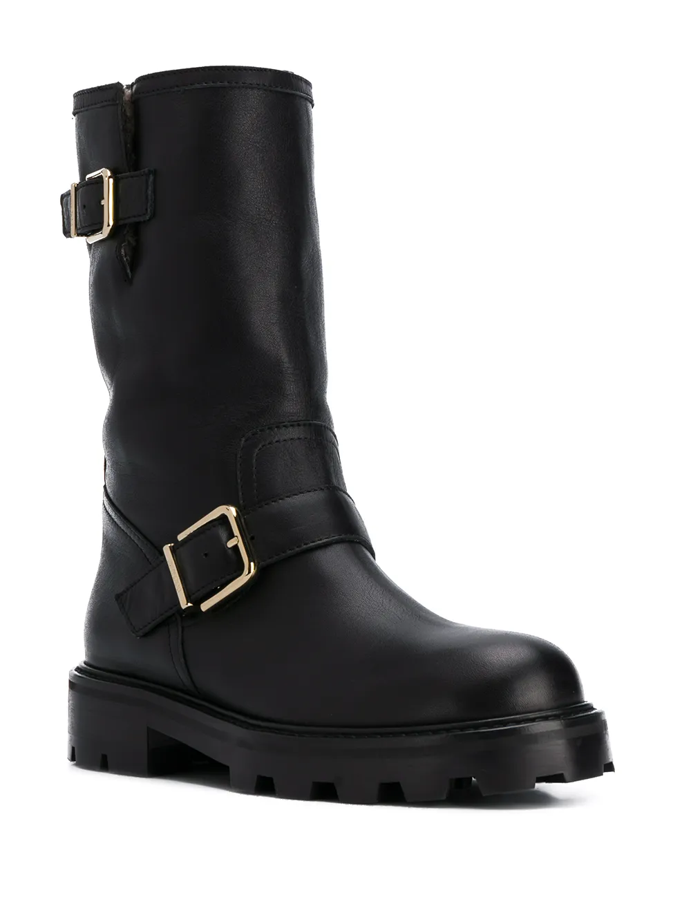 Jimmy Choo II Bikerlaarzen - Zwart