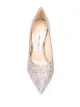 Jimmy Choo Love 85mm glitter-embellished pumps