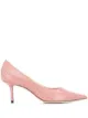 الصورة 1 من Jimmy Choo حذاء بكعب بتأثير جلد التمساح