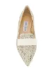 Jimmy Choo Gala glitter ballerina flats