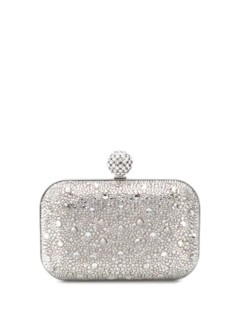 Jimmy Choo Cloud crystal-embellished clutch