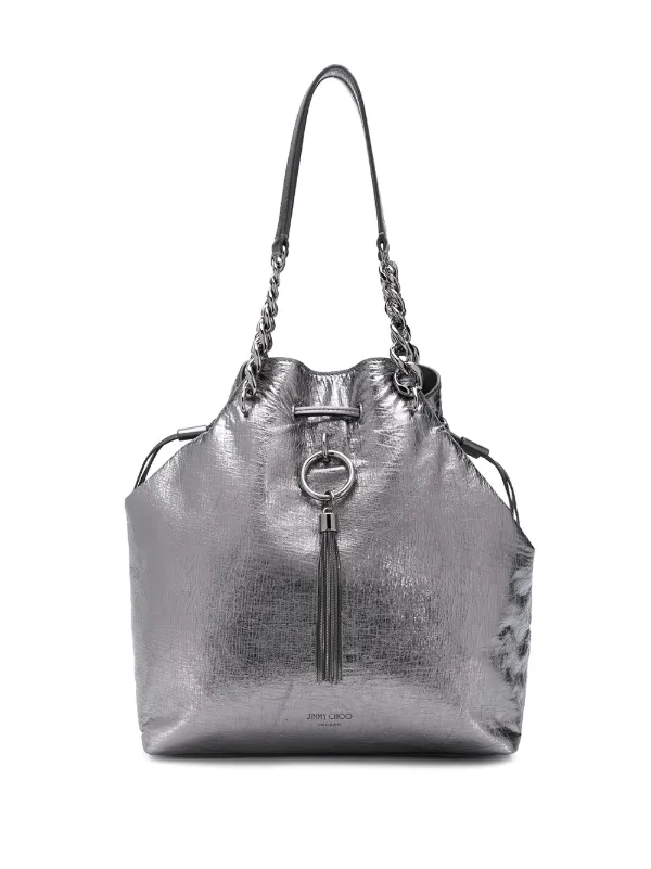 large drawstring bucket bag