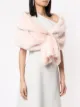Unreal Fur faux-fur shawl