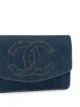 Chanel Pre-Owned محفظة جينز بسلسلة كتف