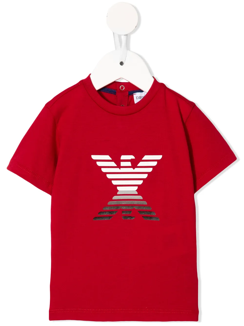 фото Emporio armani kids футболка с логотипом