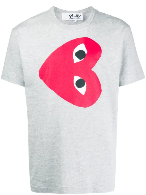 Comme Des Garçons Play T-shirt con stampa