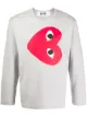 الصورة 1 من Comme Des Garçons Play سويت شيرت بطبعة قلب