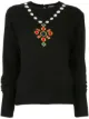 Image 1 of Chanel Pre-Owned 1995 intarsia knit jumper