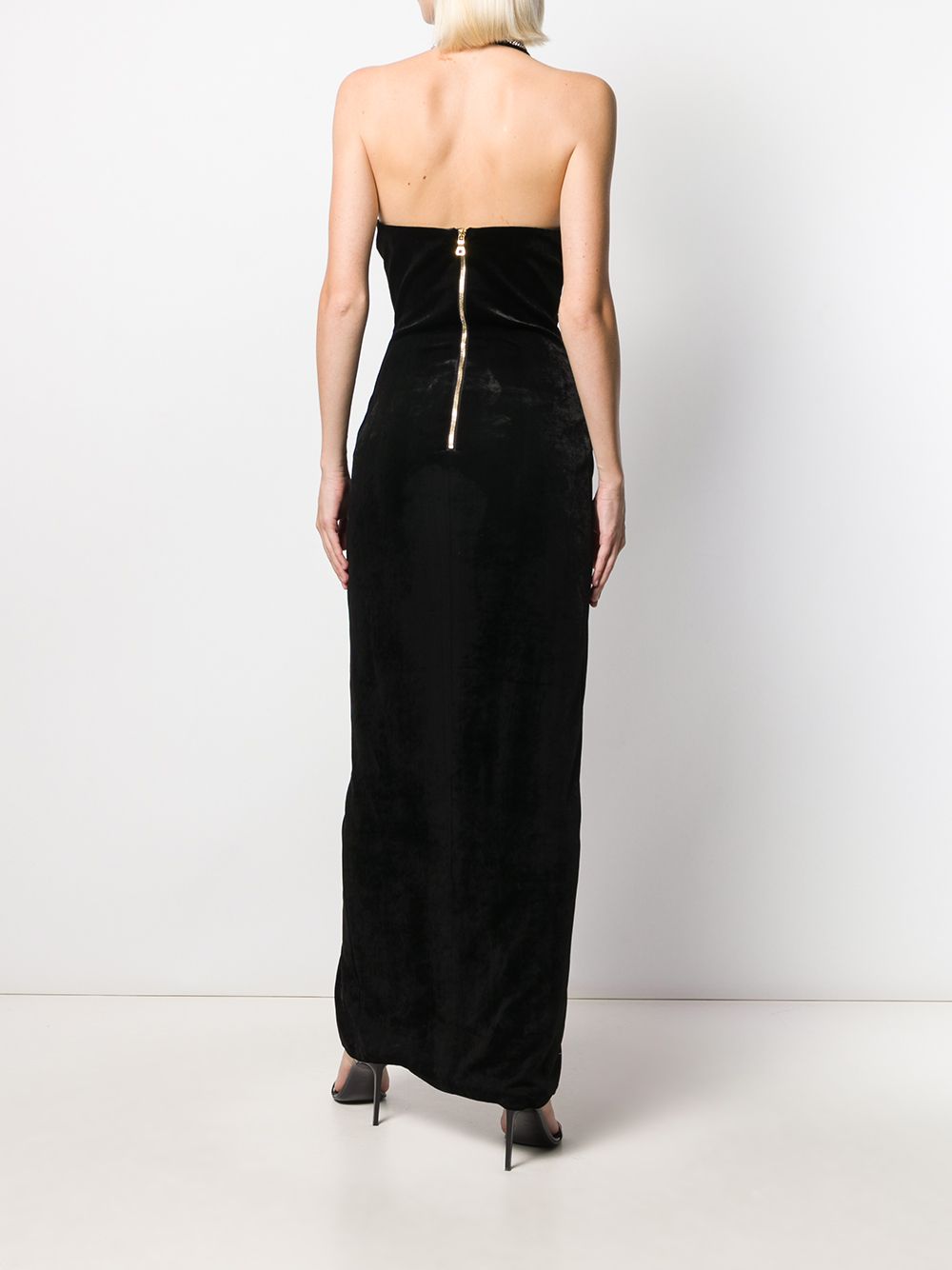 Balmain sequin-embellished Sleeveless Dress - Farfetch