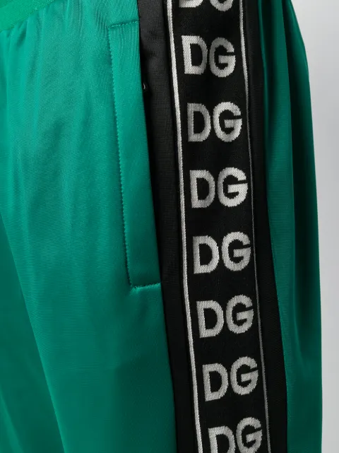 dg logo tapered track pants