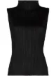 Image 1 of Pleats Please Issey Miyake high neck plissé top