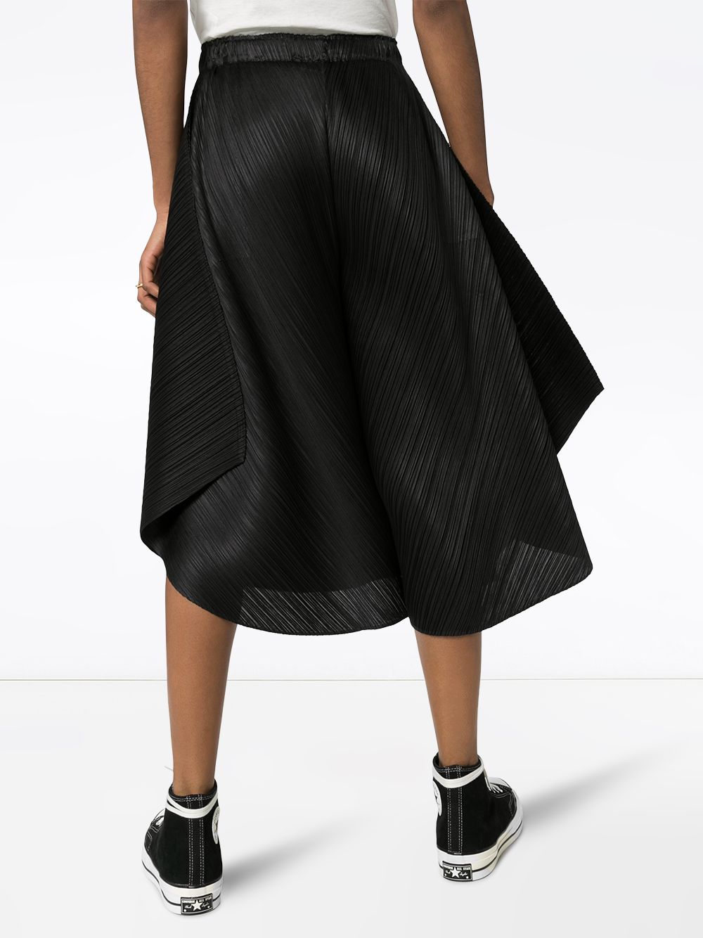 фото Pleats please issey miyake укороченные брюки со складками