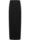 Pleats Please Issey Miyake pleated midi skirt - Black