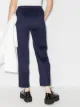 Pleats Please Issey Miyake plissé cropped trousers