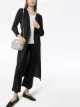 Image 2 of Pleats Please Issey Miyake micro pleat waterfall coat
