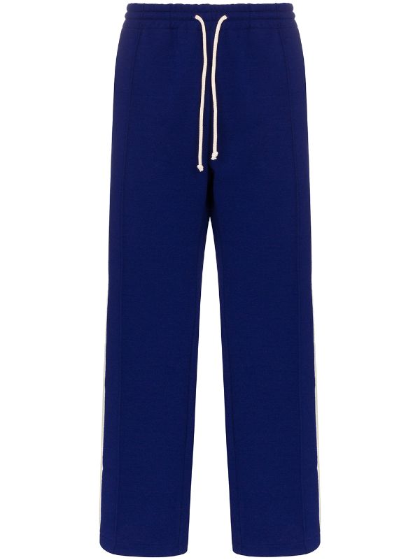 gucci track pants blue