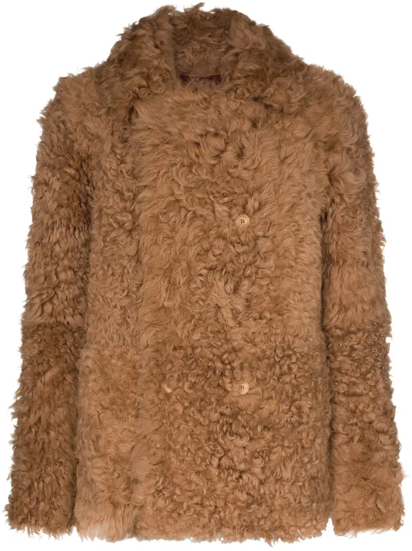 Reversible shearling coat Reversible shearling coat
