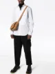 Image 2 of Bottega Veneta embossed bib buttoned shirt