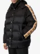 Gucci GG stripe puffer coat