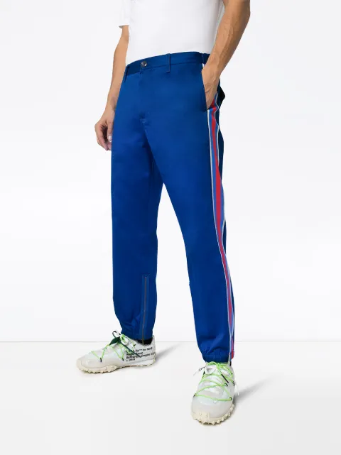 gucci side stripe pants