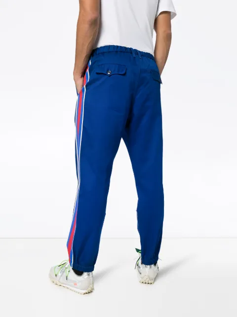 gucci side stripe pants