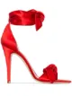 الصورة 1 من Gia Couture صندل مزين بربطات وحزام حول الكاحل