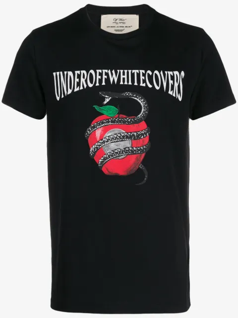 Off-White Apple Snake print T-shirt