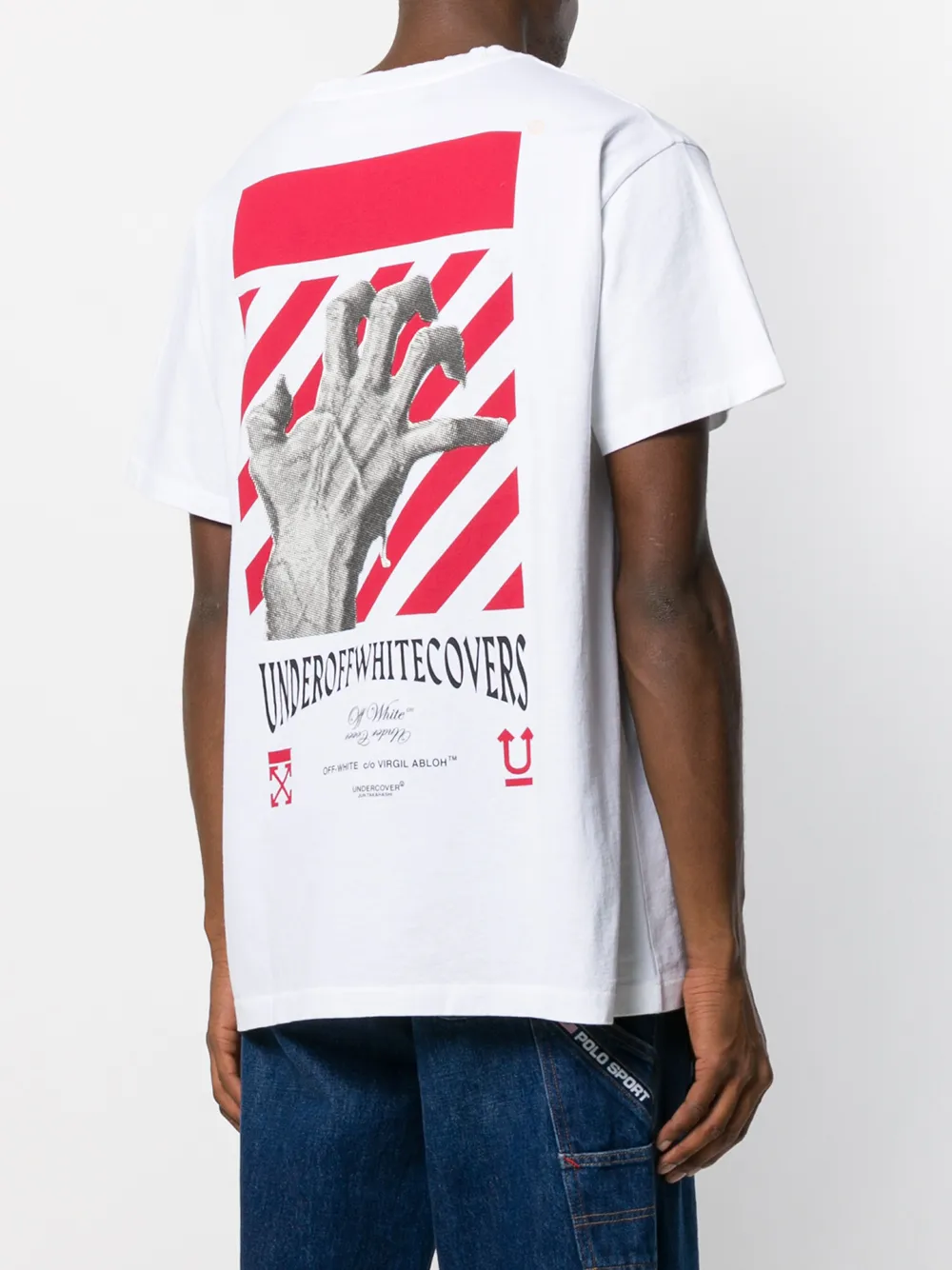 Off-White x Undercover Hand Print T-shirt - Farfetch