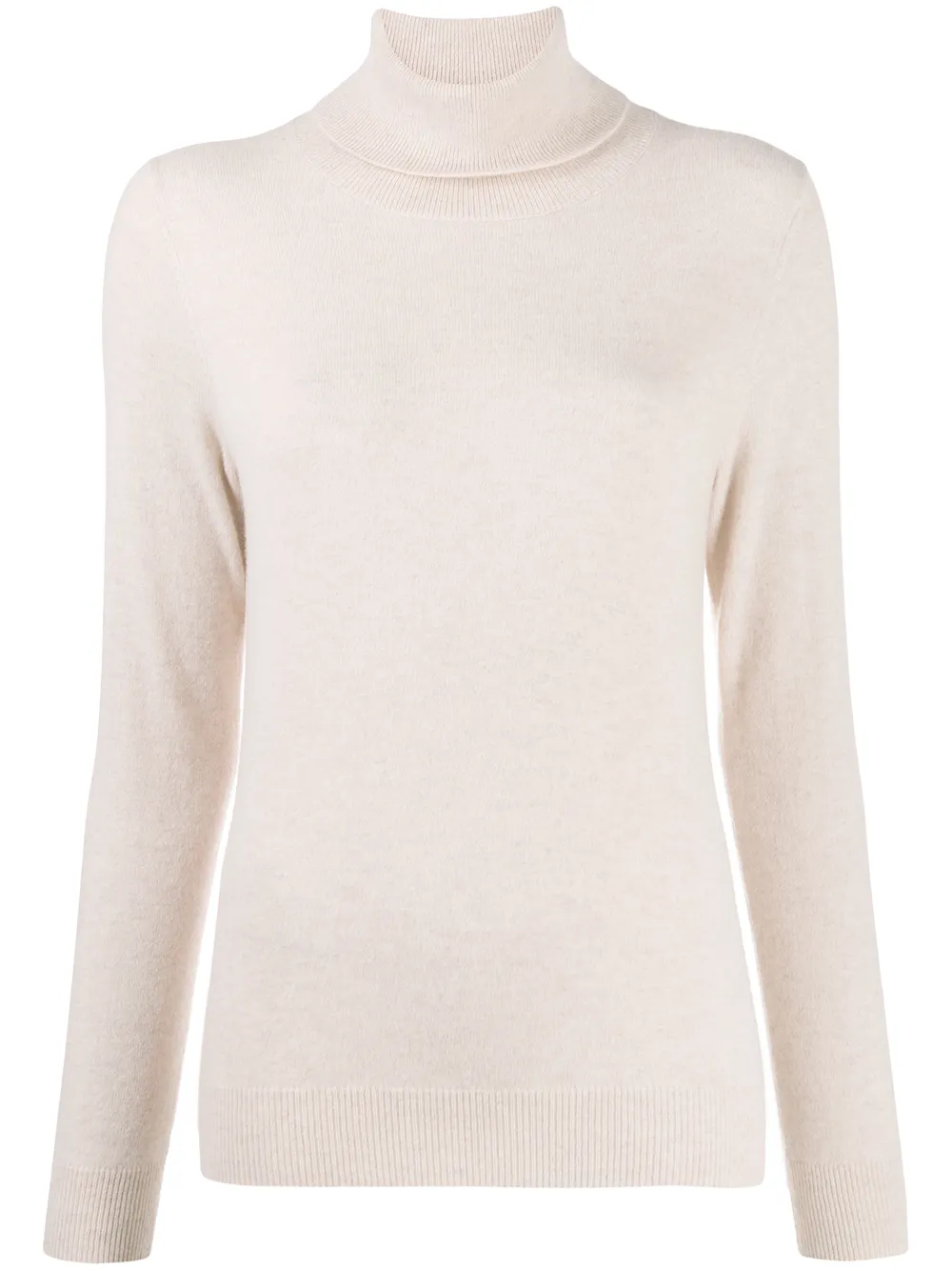 fine knit polo neck