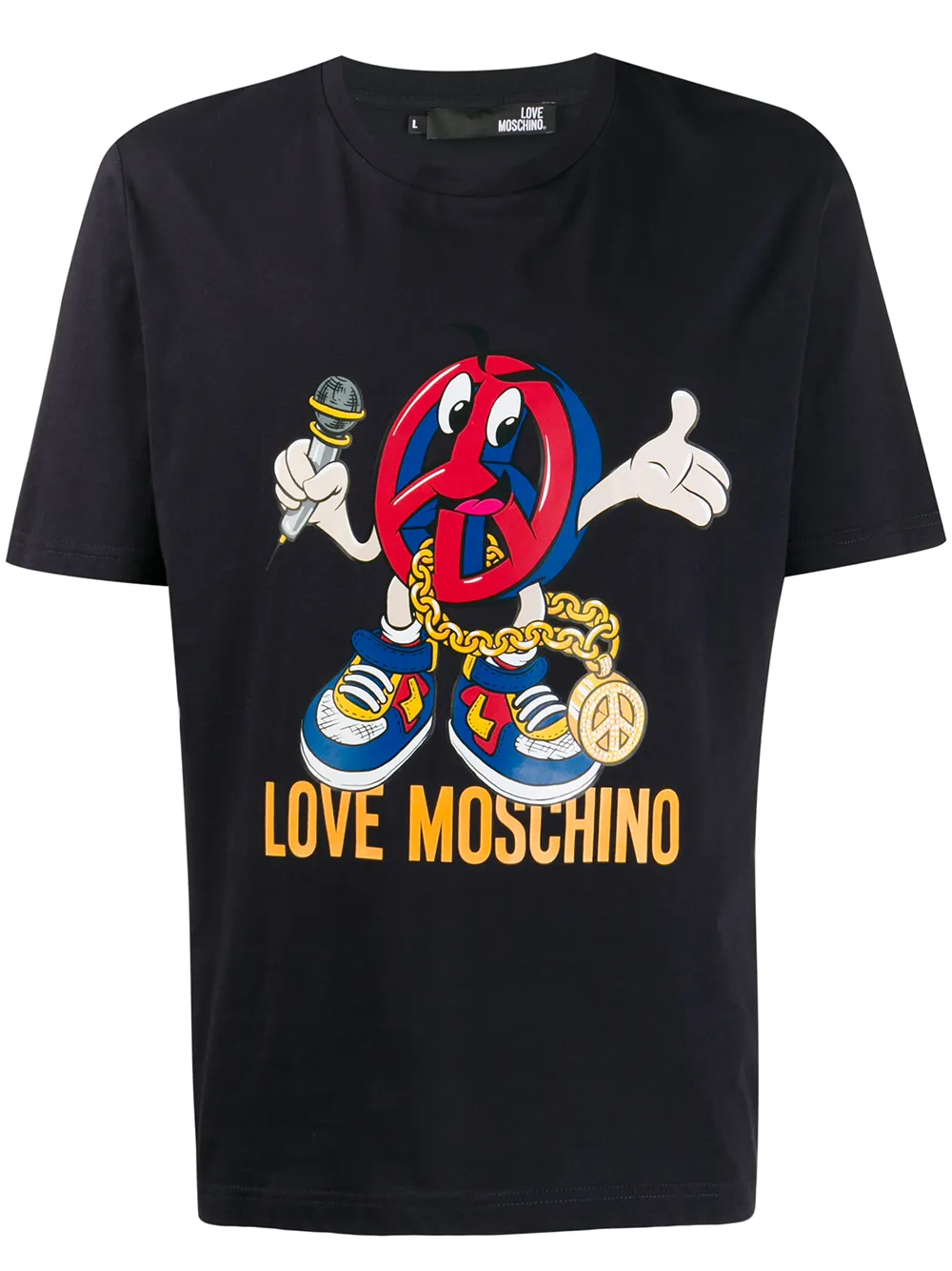 фото Love Moschino футболка с логотипом