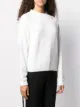 Emporio Armani logo jacquard trim sweatshirt